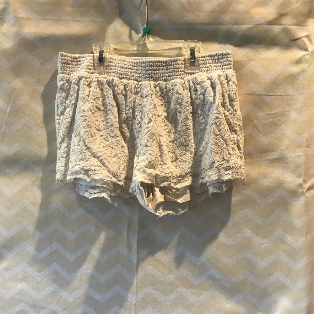 White shorts